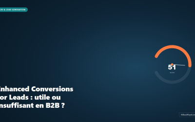Enhanced Conversions for Leads : utile ou insuffisant en B2B ?