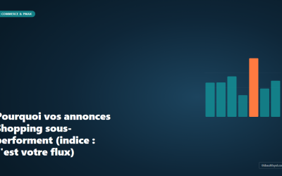Pourquoi vos annonces Shopping sous-performent (indice : c’est votre flux Merchant)