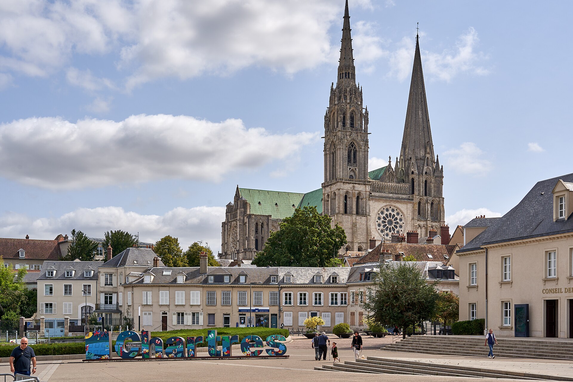 Vue de Chartres - Consultant Google Ads