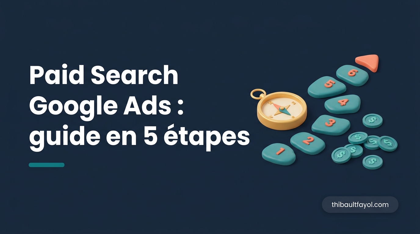 Paid search Google Ads : le guide en 5 étapes pour les entreprises françaises