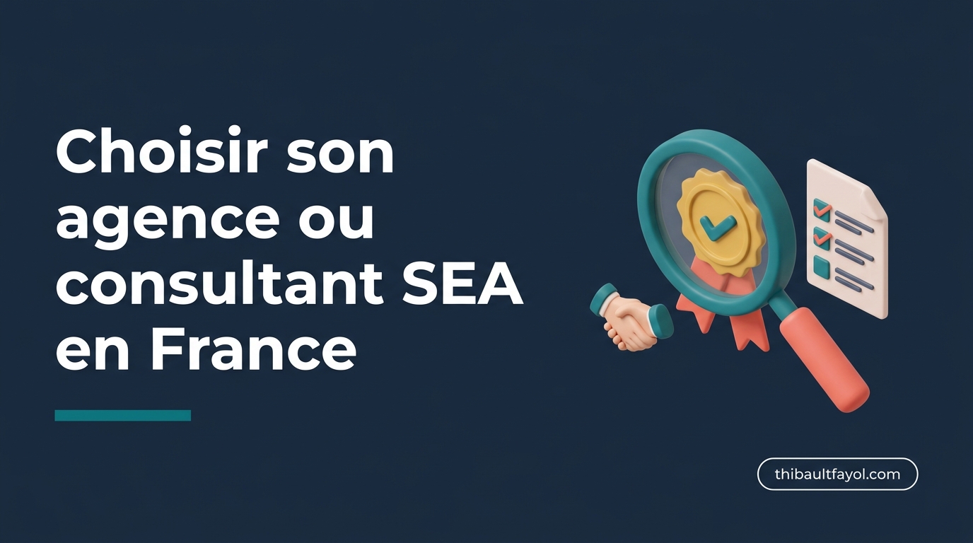 Quelle agence Google Ads SEA choisir en France en 2026 ? Critères, tarifs et pièges