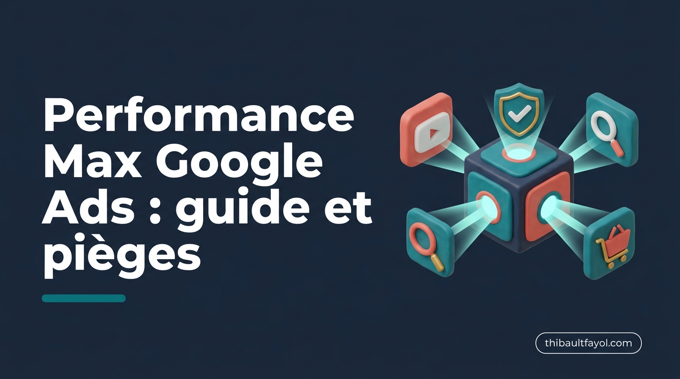 Performance Max (PMax) Google Ads : guide stratégique, paramétrage et pièges de cannibalisation