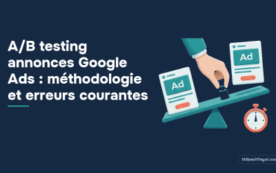 A/B testing annonces Google Ads : méthodologie et erreurs courantes