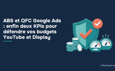 ABS et QFC Google Ads : enfin deux KPIs pour défendre vos budgets YouTube et Display
