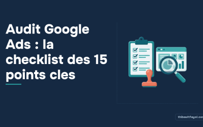 Audit Google Ads : la checklist des 15 points cles