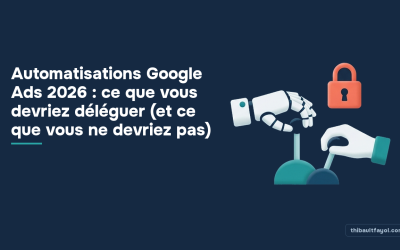 Automatisations Google Ads 2026 : ce que vous devriez déléguer (et ce que vous ne devriez pas)