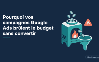 Pourquoi vos campagnes Google Ads brûlent le budget sans convertir
