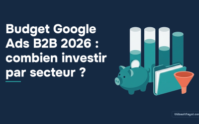 Budget Google Ads B2B 2026 : combien investir par secteur ?