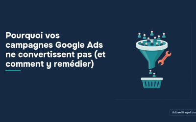 Pourquoi vos campagnes Google Ads ne convertissent pas (et comment y remédier)