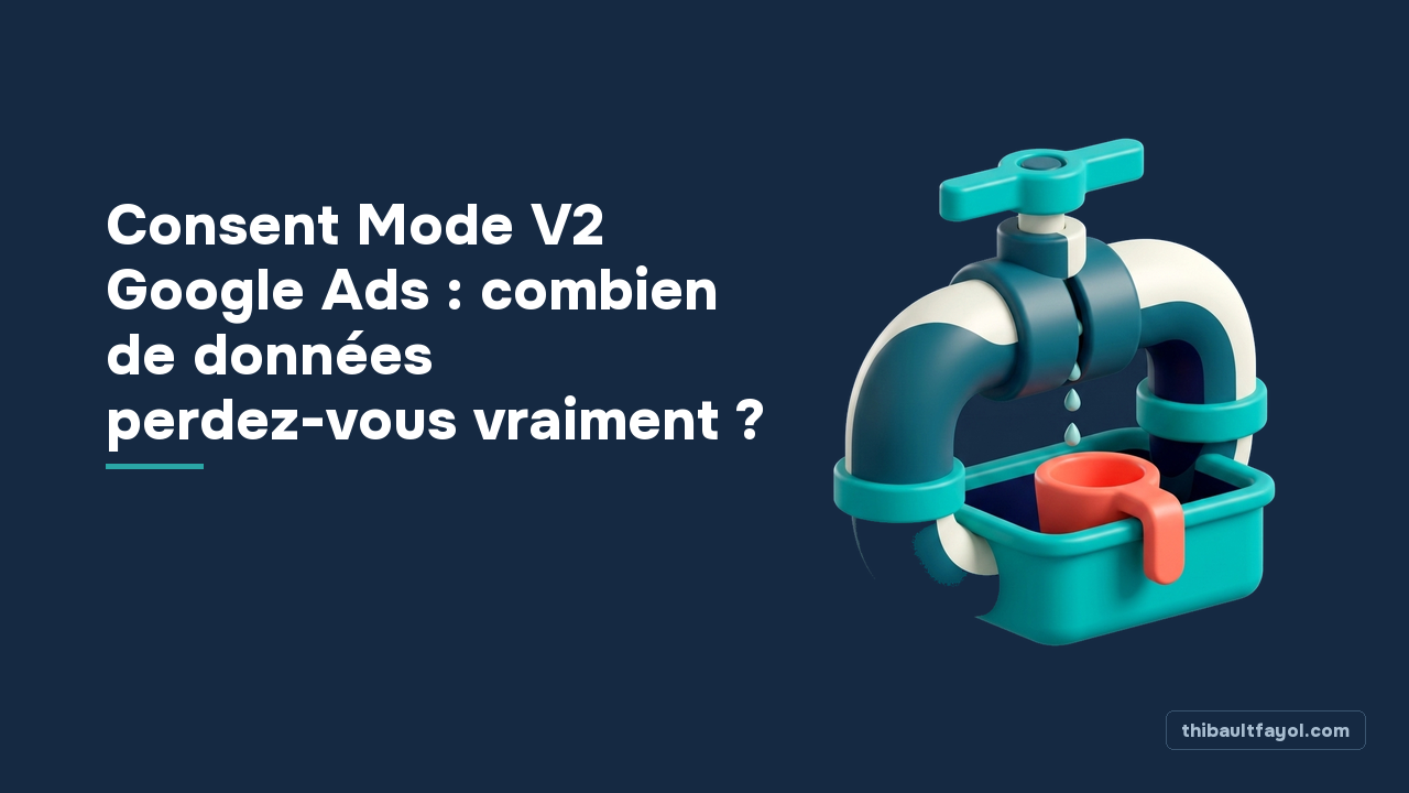 Consent Mode V2 Google Ads : combien de données perdez-vous vraiment ?