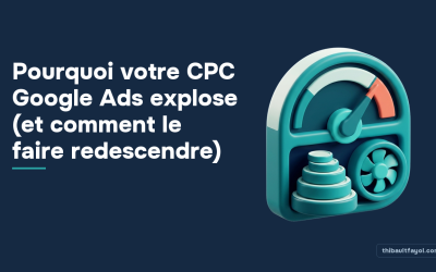 Pourquoi votre CPC Google Ads explose (et comment le faire redescendre)