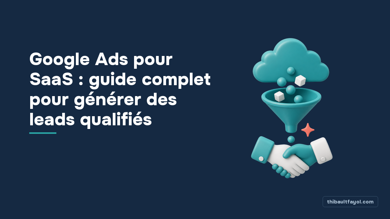 Google Ads pour SaaS : guide complet pour générer des leads qualifiés