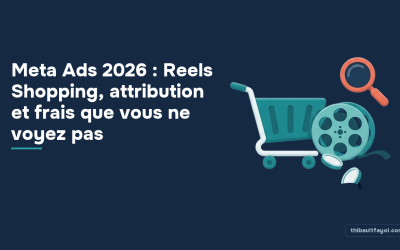Meta Ads 2026 : Reels Shopping, attribution et frais que vous ne voyez pas