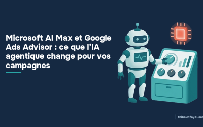 Microsoft AI Max et Google Ads Advisor : ce que l’IA agentique change pour vos campagnes