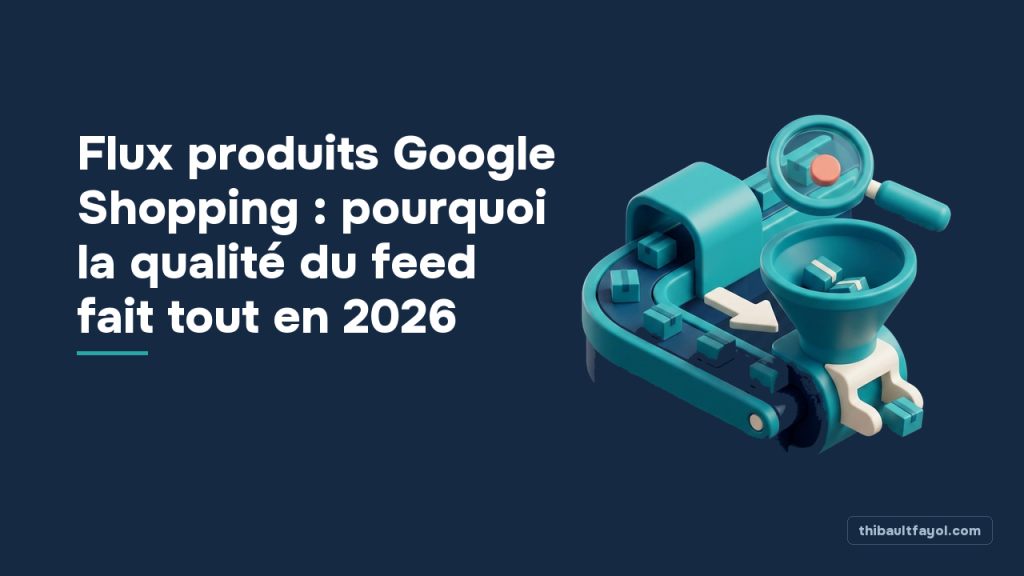 Flux produits Google Shopping : pourquoi la qualité du feed fait tout en 2026