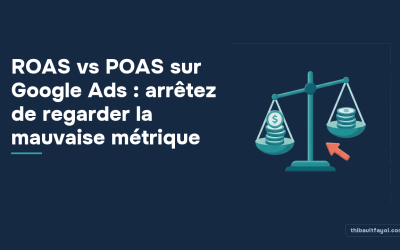 ROAS vs POAS sur Google Ads : arrêtez de regarder la mauvaise métrique