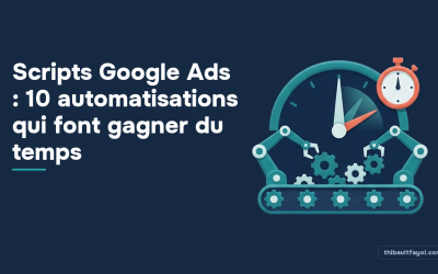 Scripts Google Ads : 10 automatisations qui font gagner du temps