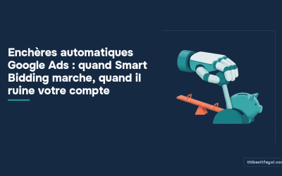 Enchères automatiques Google Ads : quand Smart Bidding marche, quand il ruine votre compte