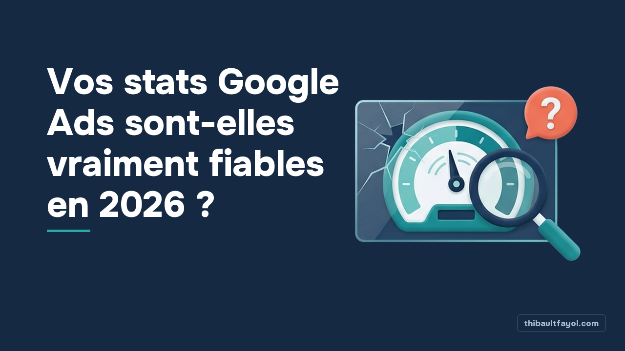 Vos stats Google Ads sont-elles vraiment fiables en 2026 ?