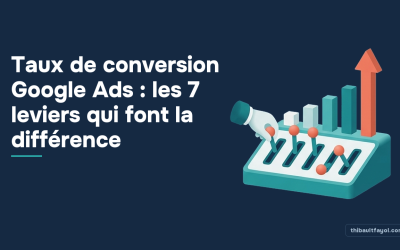 Taux de conversion Google Ads : les 7 leviers qui font la différence